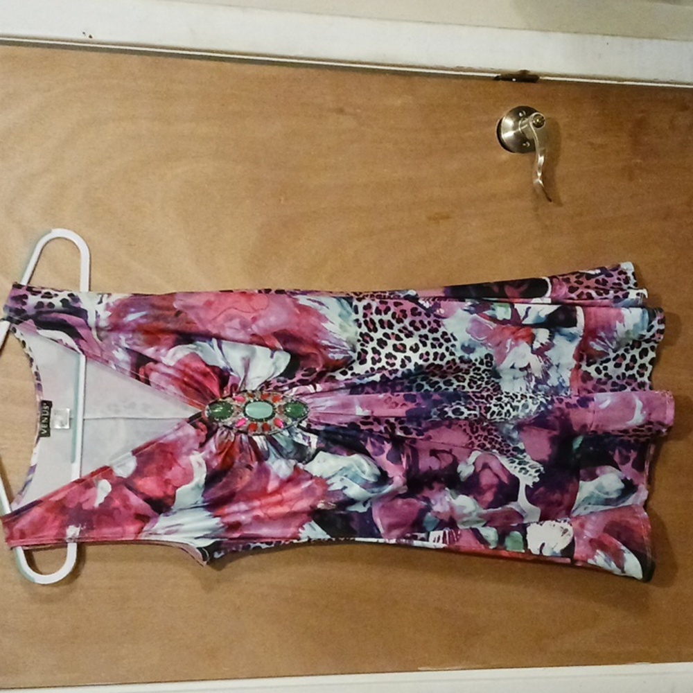 Venus dress, Large, multi pattern